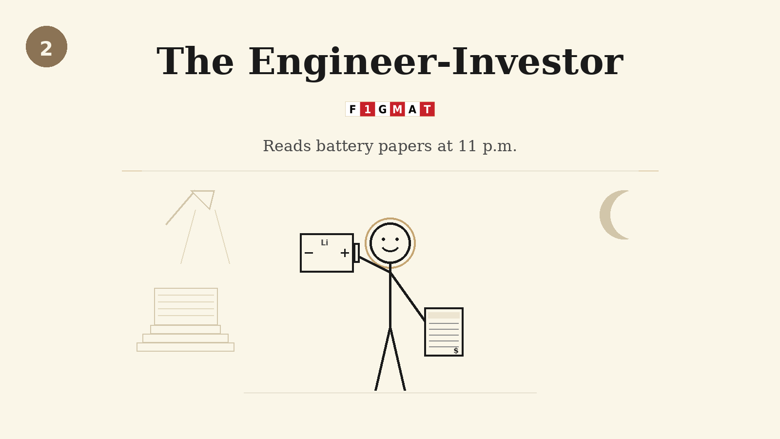 Engineer Investor Archetype for Kellogg MBA