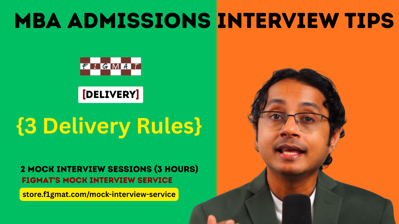 Delivery Rules MBA Admissions Interview Tips