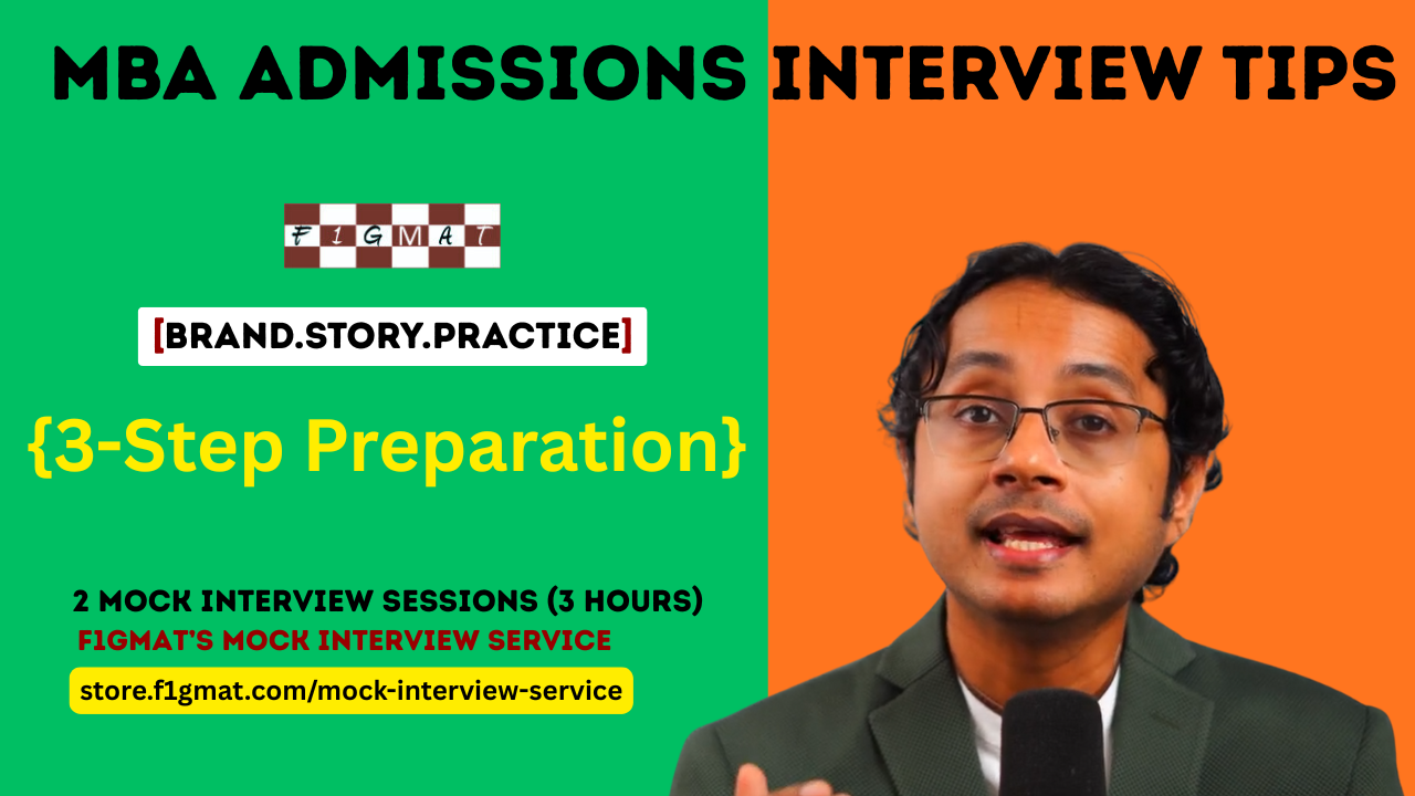 MBA Admissions Interview Preparation 3 Step Rule