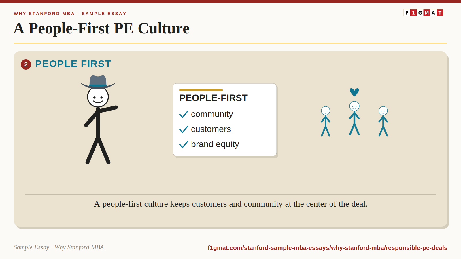 People First PE as Why Stanford MBA Goal