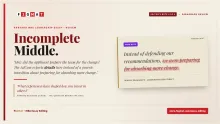 Harvard MBA Leadership Essay Review Incomplete Middle