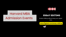 Harvard MBA admission events
