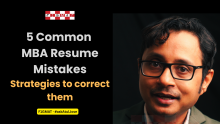 MBA Resume Mistakes: 5 Common Errors & How to Fix Them