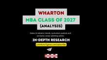 Wharton MBA Class of 2027