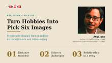 NYU Stern Pick Six Images with Caption Examples