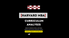 Harvard MBA Curriculum Analysis