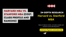 Harvard vs Stanford MBA - Cost Class Profile & Ranking
