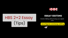 HBS 2+2 Essay Tips