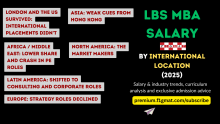 LBS MBA International salary comparison