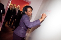 Condoleezza Rice Guest Speaker in SKOLKOVO MBA
